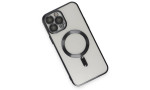Newface iPhone 15 Pro Kılıf Kross Magneticsafe Kapak - Siyah