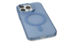 Newface iPhone 15 Pro Kılıf Lodos Magneticsafe Mat Kapak - Sierra Blue