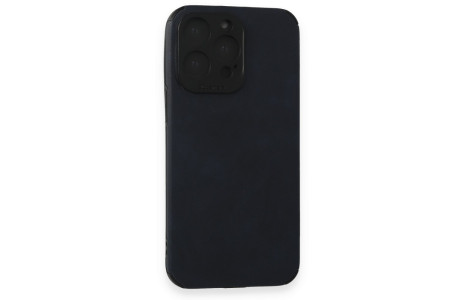 Newface iPhone 15 Pro Kılıf Loop Deri Silikon - Lacivert