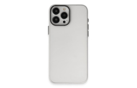 Newface iPhone 15 Pro Kılıf Modos Metal Kapak - Şeffaf