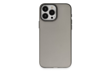 Newface iPhone 15 Pro Kılıf Modos Metal Kapak - Siyah