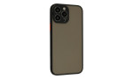 Newface iPhone 15 Pro Kılıf Montreal Silikon Kapak - Siyah