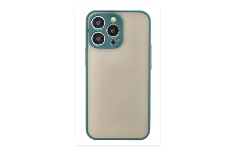 Newface iPhone 15 Pro Kılıf Montreal Silikon Kapak - Yeşil