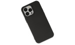 Newface iPhone 15 Pro Kılıf Nano içi Kadife Silikon - Siyah