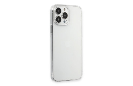 Newface iPhone 15 Pro Kılıf Pc Sert Şeffaf Kapak - Şeffaf
