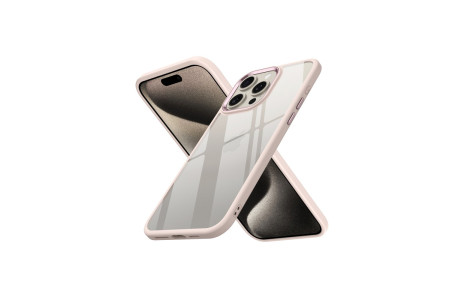 Newface iPhone 15 Pro Kılıf Power Silikon - Rose