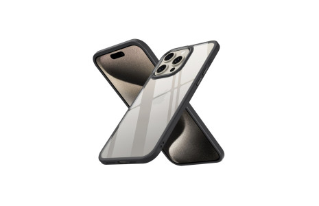 Newface iPhone 15 Pro Kılıf Power Silikon - Siyah