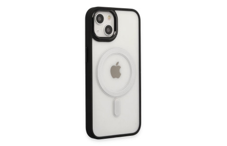 Newface iPhone 15 Pro Kılıf Room Magneticsafe Silikon - Siyah