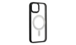 Newface iPhone 15 Pro Kılıf Room Magneticsafe Silikon - Siyah