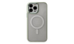 Newface iPhone 15 Pro Kılıf Room Magneticsafe Silikon - Su Yeşili