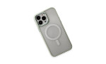 Newface iPhone 15 Pro Kılıf Room Magneticsafe Silikon - Su Yeşili
