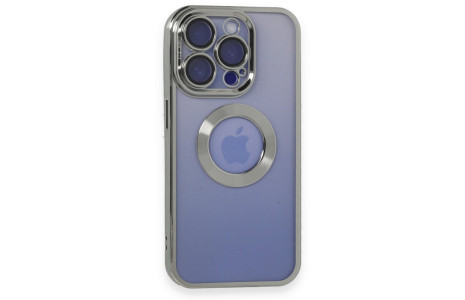 Newface iPhone 15 Pro Kılıf Slot Silikon - Gümüş