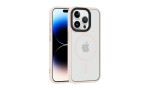 Newface iPhone 15 Pro Kılıf Trex Magneticsafe Kapak - Pudra