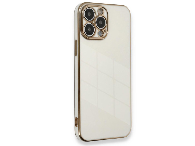 Newface iPhone 15 Pro Kılıf Volet Silikon - Beyaz