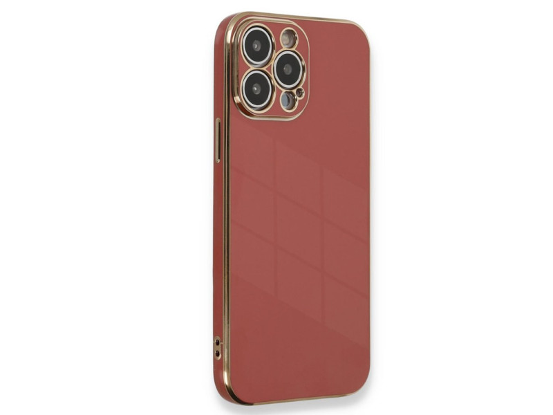 Newface iPhone 15 Pro Kılıf Volet Silikon - Kırmızı