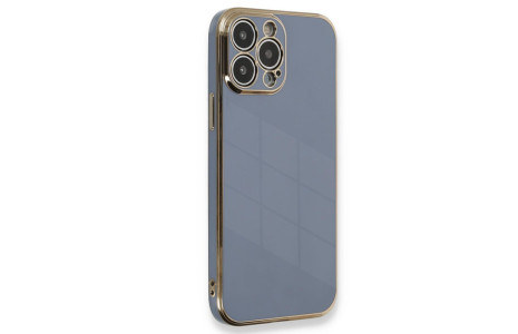 Newface iPhone 15 Pro Kılıf Volet Silikon - Mavi