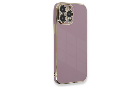 Newface iPhone 15 Pro Kılıf Volet Silikon - Mor