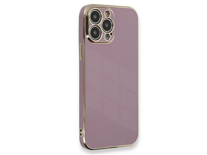 Newface iPhone 15 Pro Kılıf Volet Silikon - Mor