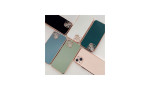 Newface iPhone 15 Pro Kılıf Volet Silikon - Pembe