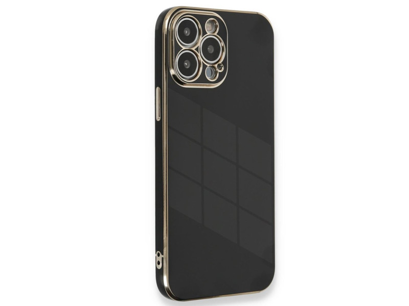 Newface iPhone 15 Pro Kılıf Volet Silikon - Siyah