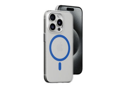 Joko iPhone 15 Pro Max Kılıf Bubble Magsafe Kapak - Mavi