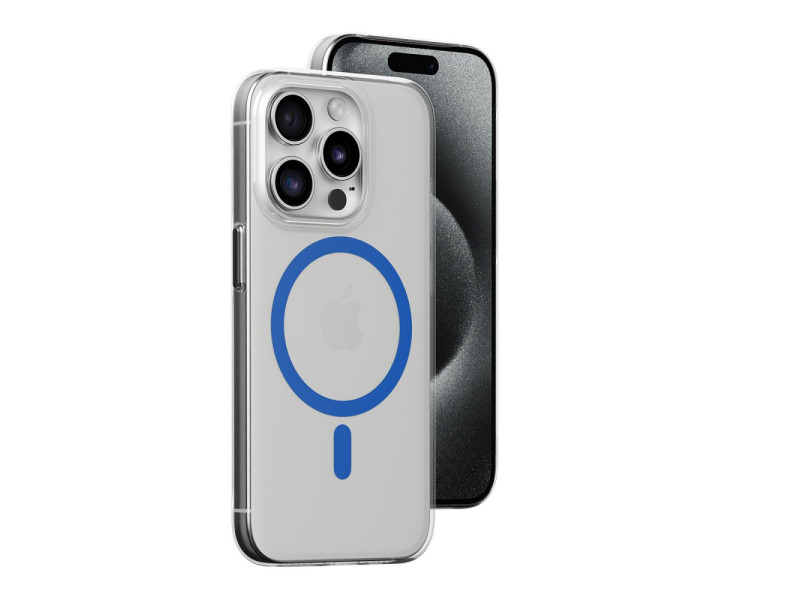 Joko iPhone 15 Pro Max Kılıf Bubble Magsafe Kapak - Mavi