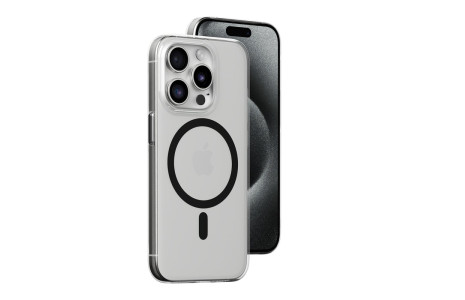Joko iPhone 15 Pro Max Kılıf Bubble Magsafe Kapak - Siyah