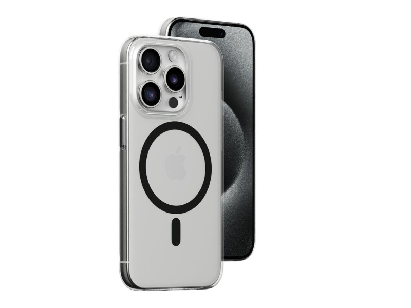 Joko iPhone 15 Pro Max Kılıf Bubble Magsafe Kapak - Siyah