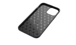 Newface iPhone 15 Pro Max Kılıf Focus Karbon Silikon - Siyah