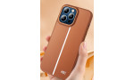 HDD iPhone 15 Pro Max Kılıf HBC-155 Lizbon Kapak - Derin Mor