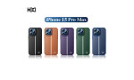 HDD iPhone 15 Pro Max Kılıf HBC-155 Lizbon Kapak - Koyu Yeşil