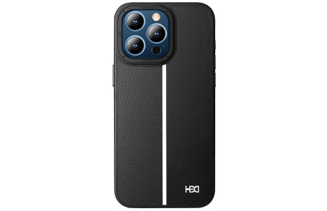 HDD iPhone 15 Pro Max Kılıf HBC-155 Lizbon Kapak - Siyah