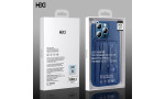 HDD iPhone 15 Pro Max Kılıf HD Deri Kartvizitli Kapak - Siyah