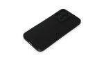 Newface iPhone 15 Pro Max Kılıf Loop Deri Silikon - Siyah