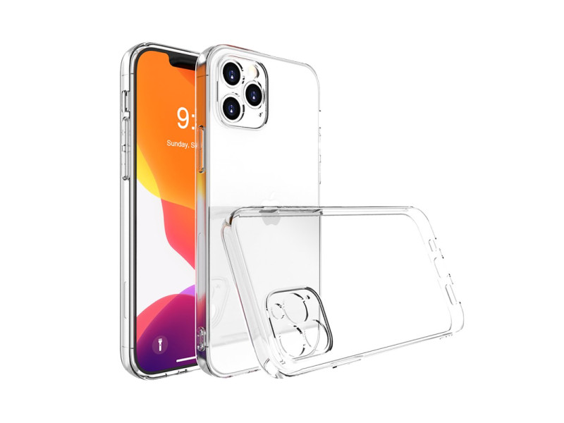 Newface iPhone 15 Pro Max Kılıf Lüx Şeffaf Silikon