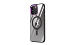 Newface iPhone 15 Pro Max Kılıf Mudo Magneticsafe Standlı Kapak - Siyah