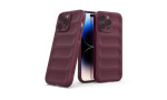 Newface iPhone 15 Pro Max Kılıf Optimum Silikon - Bordo