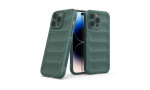 Newface iPhone 15 Pro Max Kılıf Optimum Silikon - Koyu Yeşil