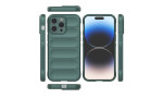 Newface iPhone 15 Pro Max Kılıf Optimum Silikon - Koyu Yeşil