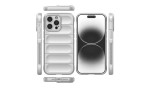 Newface iPhone 15 Pro Max Kılıf Optimum Silikon - Krem