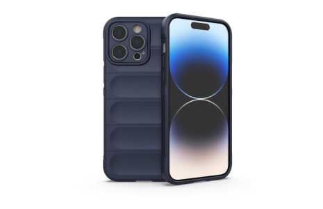 Newface iPhone 15 Pro Max Kılıf Optimum Silikon - Lacivert