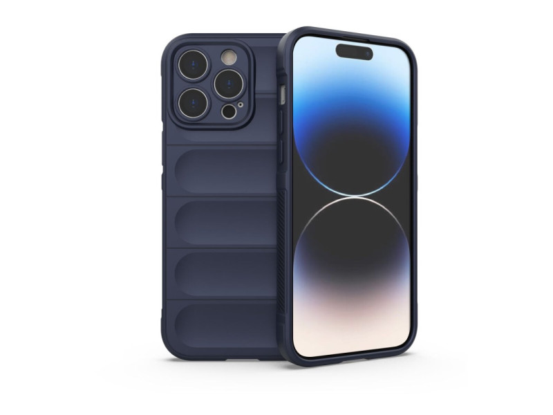 Newface iPhone 15 Pro Max Kılıf Optimum Silikon - Lacivert