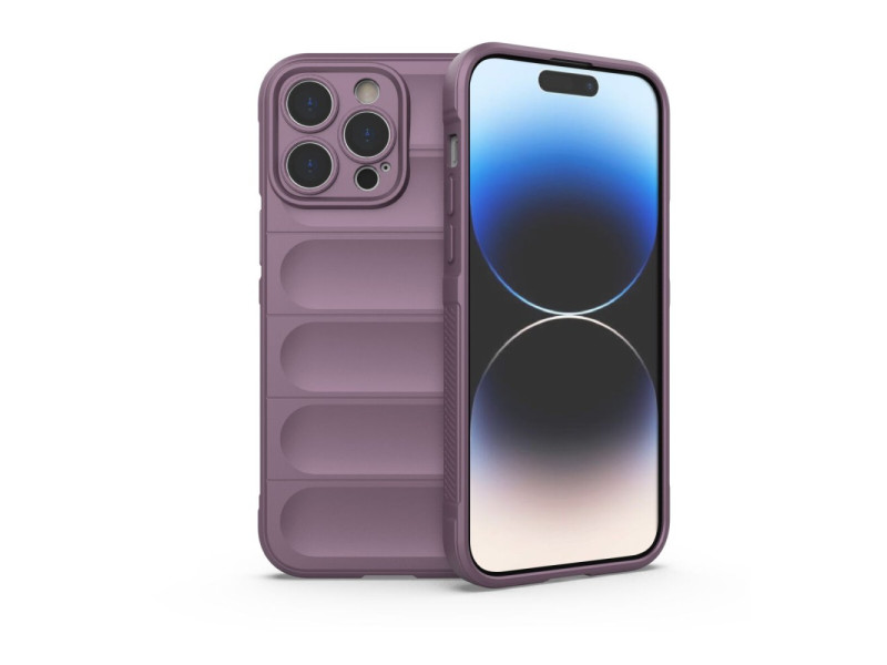 Newface iPhone 15 Pro Max Kılıf Optimum Silikon - Mor