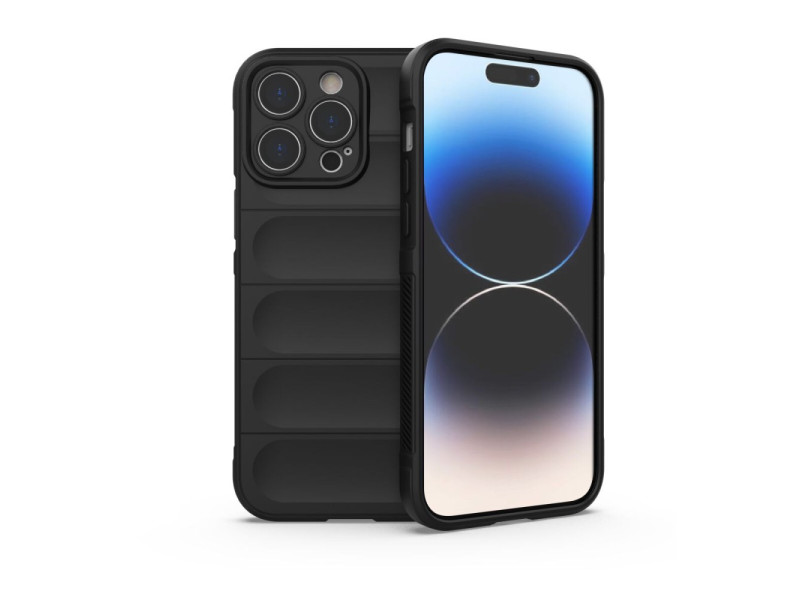 Newface iPhone 15 Pro Max Kılıf Optimum Silikon - Siyah