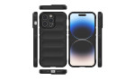Newface iPhone 15 Pro Max Kılıf Optimum Silikon - Siyah
