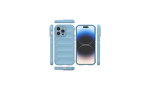 Newface iPhone 15 Pro Max Kılıf Optimum Silikon - Sky Blue