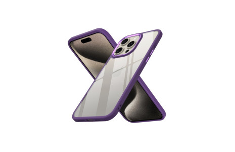 Newface iPhone 15 Pro Max Kılıf Power Silikon - Mor