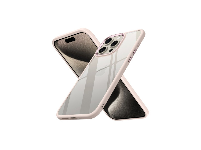 Newface iPhone 15 Pro Max Kılıf Power Silikon - Rose