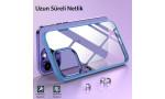 Newface iPhone 15 Pro Max Kılıf Power Silikon - Sierra Blue