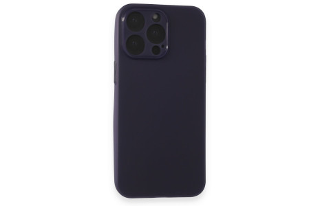 Newface iPhone 15 Pro Max Kılıf Puma Silikon - Koyu Mor